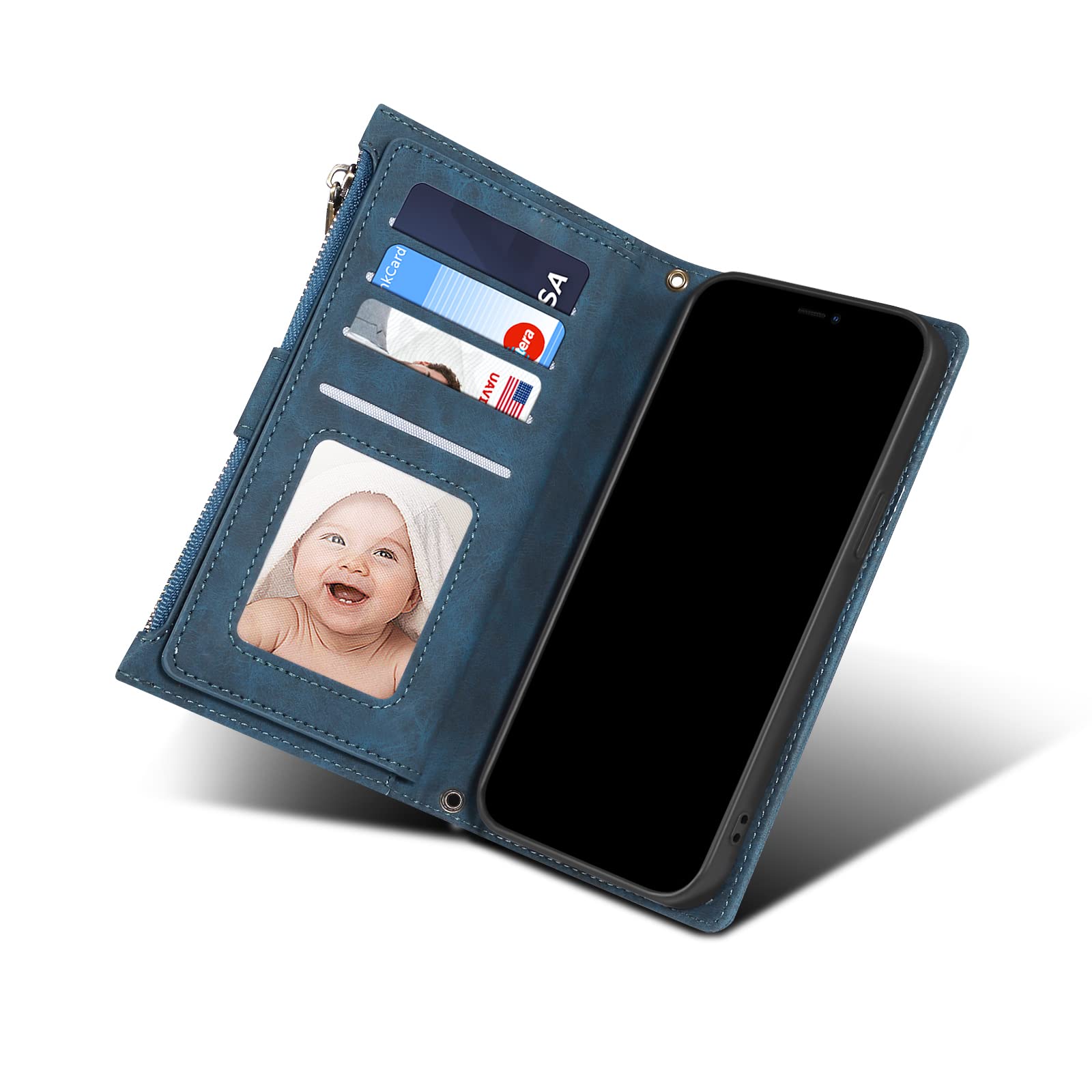 iPhone 14proMaxケース スキミング　手帳型 カード収納 スタンド Amazon.co.jp: iPhone 14 Pro Max ケース 手帳 アイフォン 14 プロ